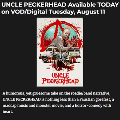 UNCLE PECKERHEAD Available TODAY on VOD/Digital Tuesday, August 11